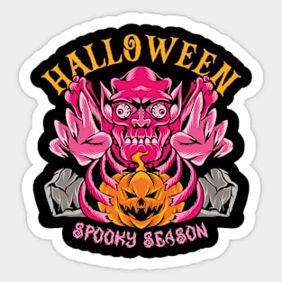 Halloween Spooky Season Sticker